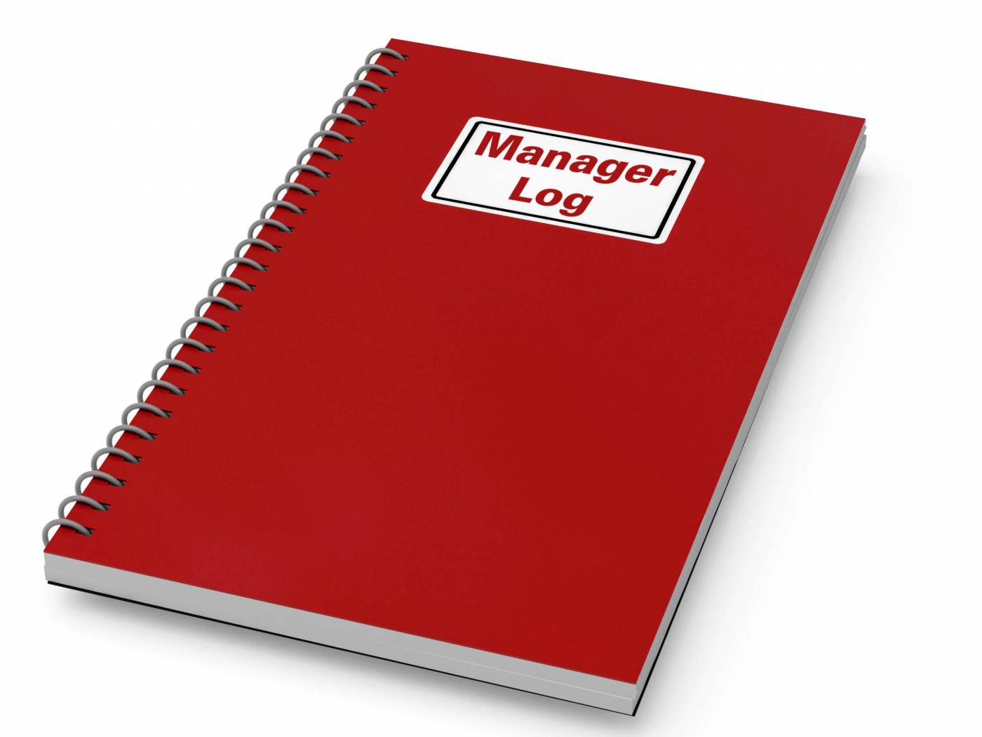 Manager Log Book