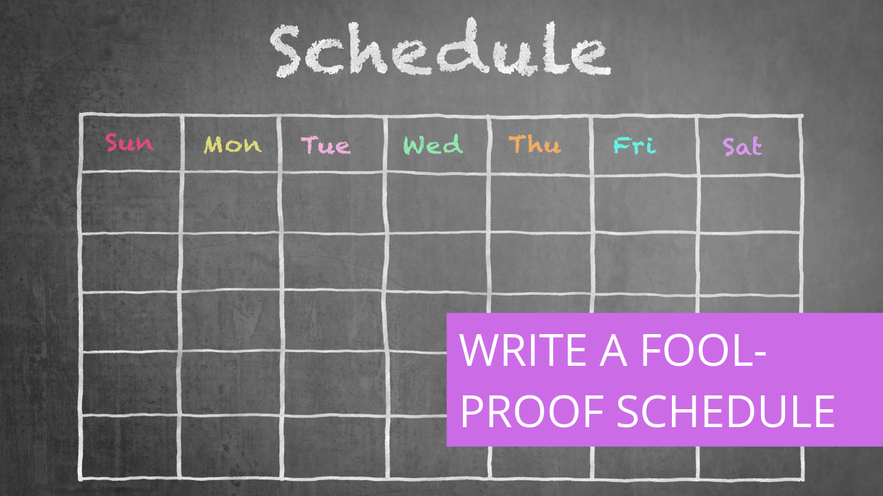 27 Steps to a Fool-Proof Schedule Template - Restaurant Systems