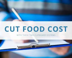 Cut Food Cost with Two Easy Systems