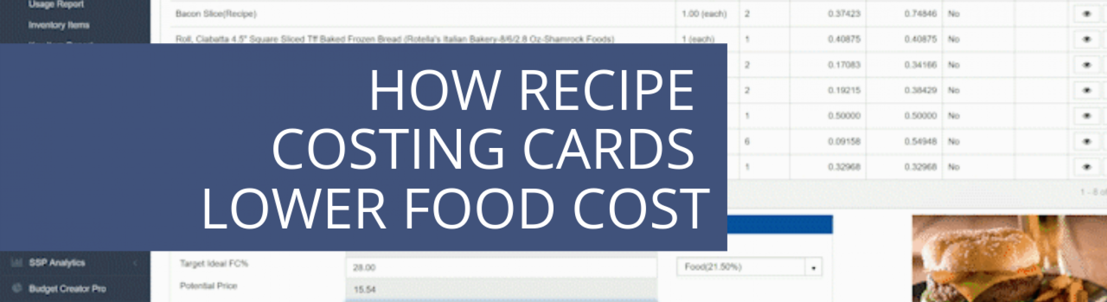 How to Use Recipe Costing to Lower Food Cost - Restaurant Systems Pro ...