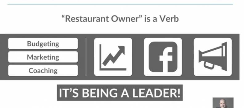 3 Parts to a Restaurant Owner’s Job
